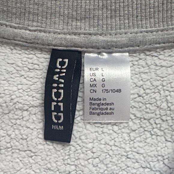 H&M women Gray crewneck - Picture 5 of 7